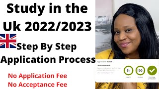 Step By Step UK🇬🇧 Universities Admission Application  UCAS Application Process [upl. by Nylidnam]