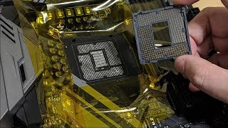 CPU socket replacement attempt Pt1 [upl. by Issim]