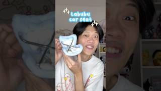 UNBOXING LABUBU CAR SEAT ✨ JADINYA BISA BAWA LABUBU KEMANAMANA DEH  🤩 [upl. by Torbert]