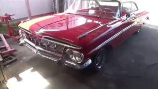 １９５９ impala 最終チェック、あとはオーナー様を待ちます～ ￣▽￣ Lowrider production of Japan [upl. by O'Donovan]