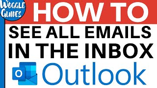 How to see all my emails in Outlook inbox MicrosoftOutlook [upl. by Ferrigno]