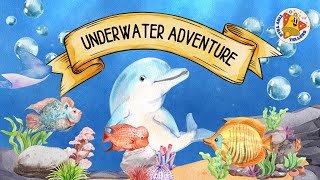 Sea Animals Tiny Tale Tellers Song for Kids Learn About Marine Life with Fun Nursery Rhymes [upl. by Aicatsana957]