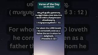 Verse of the Day 14092024 motivation quotes verseoftheweek verseoftheday bibleverse [upl. by Ula954]