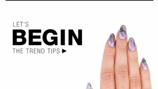 Nails Howto Trend Tips Nail Stickers [upl. by Ajdan]