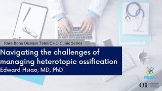 Navigating the challenges of managing heterotopic ossification [upl. by Anavi955]