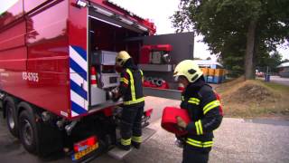 Brandweer Drenthe neemt afscheid van de brandkraan [upl. by Odelia]