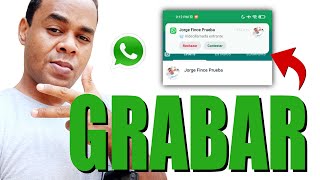 COMO GRABAR LLAMADAS Y VIDEOLLAMADAS DE WhatsApp [upl. by Stan990]