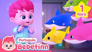 Bebê Tubarão Meu Melhor Amigo🦈  Doo doo doo   Completo  Bebefinn em PortuguêsCanções Infantis [upl. by Malliw]