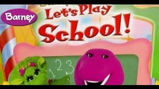 Barney  Lets Play School [upl. by Enneire]