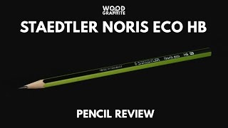 Staedtler Noris Eco HB  Pencil Review  ✎WampG✎ [upl. by Hastie787]