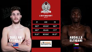 Eternal MMA 53  Quillan Salkilld VS Abdalla Biayda  MMA Fight Video [upl. by Enialb68]