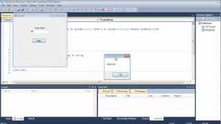 Visual Basic VBNet Function With Parameters Tutorial [upl. by Tnias]