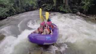 White Water Rafting in Gopeng Perak [upl. by Sueahccaz]