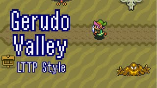 Ocarina Of Time  Gerudo Valley Theme  16bit SNES Remix [upl. by Reade]