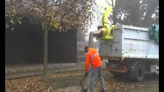 Aspirafoglie da sponda OL18 Olysse Agrinova  BoscoPulito  Vacuum for the rear of the truck [upl. by Iduj945]