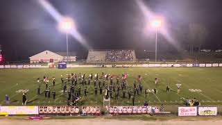 Ranburne Marching Bulldog Band 2024 Show at Horseshoe Bend 10424 [upl. by Custer]