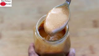 Homemade Chocolate Peanut Butter In 1 minute  How To Make Peanut Butter In MixieMixer Grinder [upl. by Lebar]