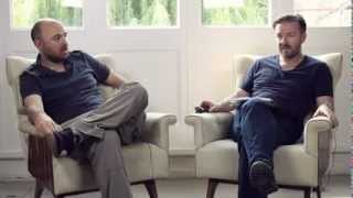 KARL PILKINGTON AND RICKY GERVAIS INTERVIEW 2012  VERY FUNNY [upl. by Nic92]