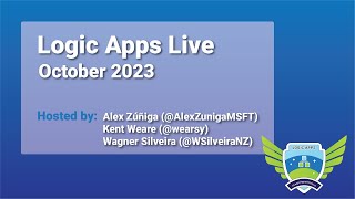 Azure Logic Apps Community Standup  Whats new for October [upl. by Ivan672]