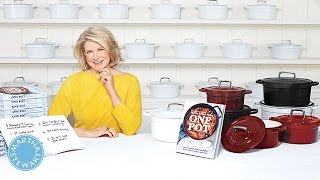 How to Use an Enameled Cast Iron Pot  Martha Stewart [upl. by Svend]