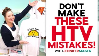 Dont Make These Heat Transfer Vinyl Mistakes [upl. by Jeroma]