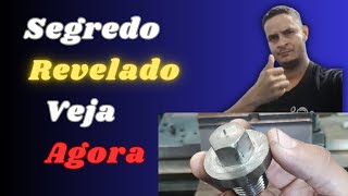 SEGREDO REVELADO COMO FAZER SEXTAVADO NO TÔRNO MECÂNICO usinagem machining [upl. by Brandea]