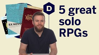 Top 5 best solo tabletop RPGs that are great to play alone [upl. by Rolyak]