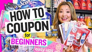 How to Coupon for Beginners 2022 ✂️ Extreme Couponing 101 [upl. by Aihsenak81]