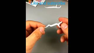 how to make a bow out of toothpick [upl. by Remmos]