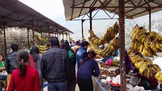 Wangdue Bhutan Sunday market [upl. by Otit]