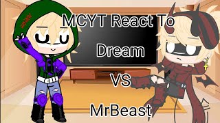 MCYT React To Dream VS MrBeast [upl. by Kaenel]