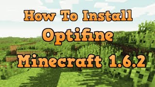 How To Install Optifine For Minecraft 182 EASY [upl. by Htinek307]