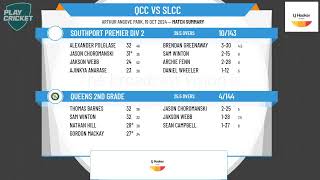 Queens 2nd Grade v Southport Premier Div 2 [upl. by Valdis587]