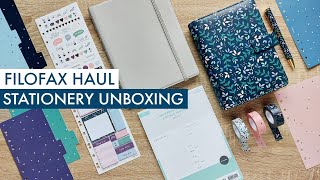 Filofax Unboxing 2021  New Filofax Garden Collection  Stationery Haul [upl. by Nicoli303]