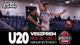 Moulton College GBR vs Budapest Prep Academy EYBL Junior Group B Stage 1 [upl. by Lubbock]