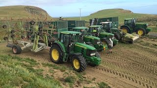 Caldwell Contracting NZ Silage 20142015  NEW ZEALAND [upl. by Ajiam]