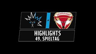 DEL2 Highlights 49 Spieltag  Dresdner Eislöwen vs Lausitzer Füchse [upl. by Knuth987]