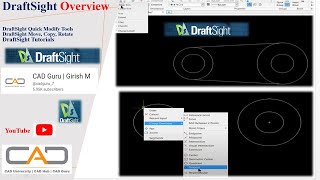 DraftSight Quick Snaps and 3D modeling  DraftSight Overview [upl. by Mcconaghy]