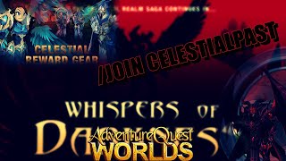 AQW JOIN CELESTIALPAST Walkthrough Aranx Birth day [upl. by Idac]