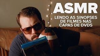 ASMR  lendo sinopses de filmes quase inaudível [upl. by Ennayllek]