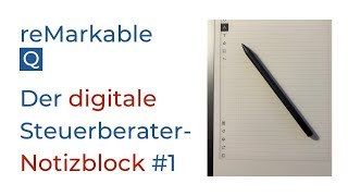 reMarkable Der digitale Notizblock Teil 1 [upl. by Sterne]