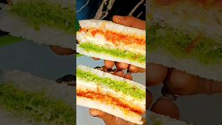 Tricolour Sandwich  Short feed  15 august special  Priya Ka Pitaara [upl. by Ateuqirne489]