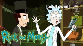 Rick Outsmarts the Devil  Rick and Morty [upl. by Ennayelsel]