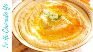 Cómo hacer Hummus sin tahini o tahina  LHCY [upl. by Siward]