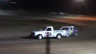 Namaqualand Oval Track Springbok SA  Stockcars  Stockrods Heat 3  121024 [upl. by Klarika236]