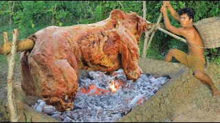 survival in the rainforest cooking COW [upl. by Rodge]