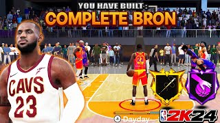 My 2018 LeBron James Build is the COMPLETE PACKAGE in NBA 2K24🔥🔥🔥 [upl. by Rayham177]