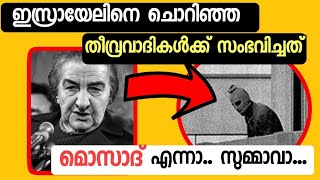 രോമാഞ്ചം കൊള്ളിക്കുന്ന മൊസാദ് പ്രതികാരം  movie Munich  mossad in malayalam  ഇസ്രായേൽ [upl. by Lunneta994]