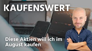 6 kaufenswerte Dividenden Aktien für August 2024 [upl. by Golda]