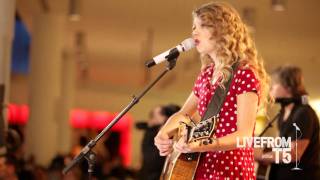 JetBlue  Taylor Swift Live from T5  Back to December  HD [upl. by Asiluy]